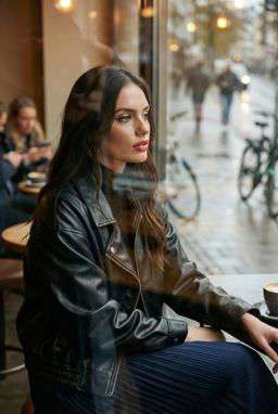 Karla Linen Leather - Sidewalk Café [VAR:3]